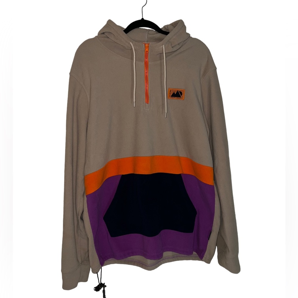 Trademark Brooklyn Men’s Pull Over Fleece Hoodie w/ Zipper